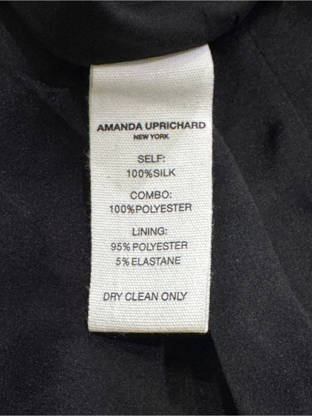 NWT! Amanda Uprichard Silk & Tweed Brantley Mini Dress – Black/Gold – Size Small - Picture 7 of 10